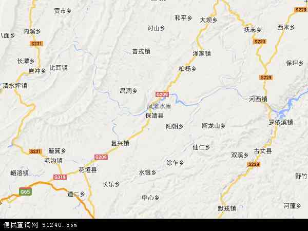 保靖县地图 - 保靖县电子地图 - 保靖县高清地图 - 2024年保靖县地图