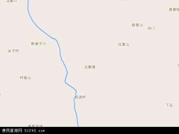 北寨镇地图 - 北寨镇电子地图 - 北寨镇高清地图 - 2024年北寨镇地图