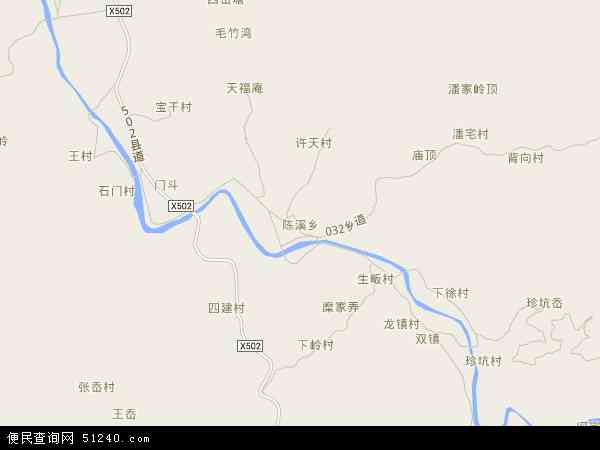 陈溪乡地图 - 陈溪乡电子地图 - 陈溪乡高清地图 - 2024年陈溪乡地图