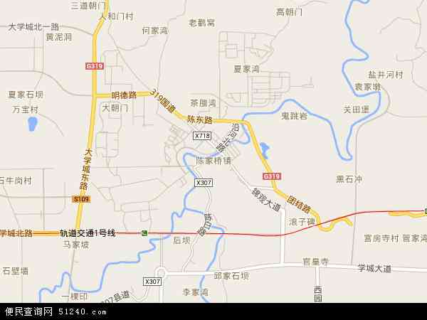 陈家桥地图 - 陈家桥电子地图 - 陈家桥高清地图 - 2024年陈家桥地图
