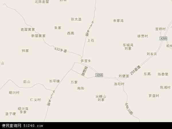 多宝乡地图 - 多宝乡电子地图 - 多宝乡高清地图 - 2024年多宝乡地图