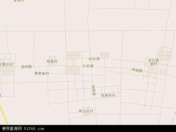 大安镇地图 - 大安镇电子地图 - 大安镇高清地图 - 2024年大安镇地图
