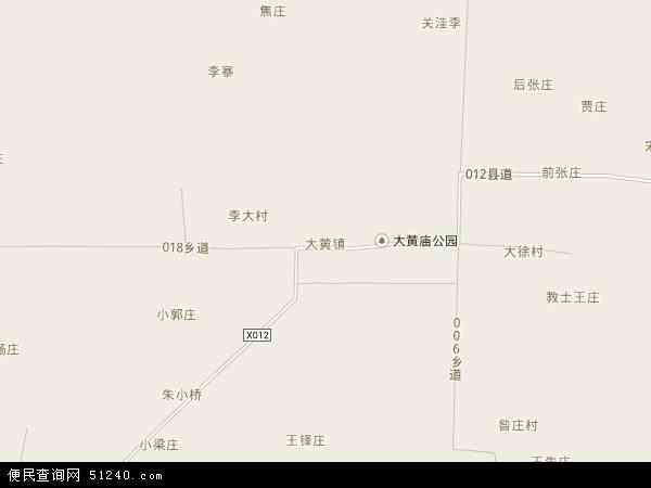 大黄镇地图 - 大黄镇电子地图 - 大黄镇高清地图 - 2024年大黄镇地图