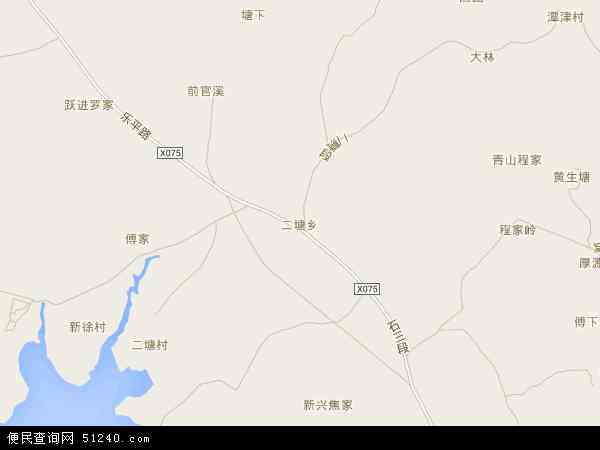 二塘乡地图 - 二塘乡电子地图 - 二塘乡高清地图 - 2024年二塘乡地图