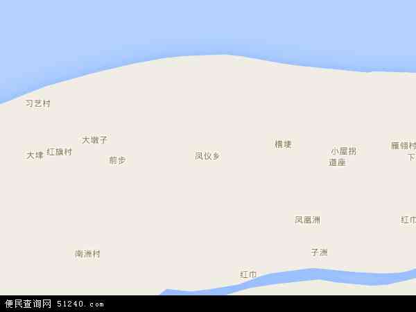 凤仪乡地图 - 凤仪乡电子地图 - 凤仪乡高清地图 - 2024年凤仪乡地图