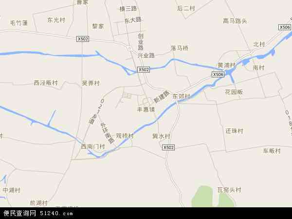 丰惠镇地图 - 丰惠镇电子地图 - 丰惠镇高清地图 - 2024年丰惠镇地图