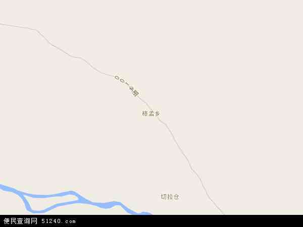 格孟乡地图 - 格孟乡电子地图 - 格孟乡高清地图 - 2024年格孟乡地图