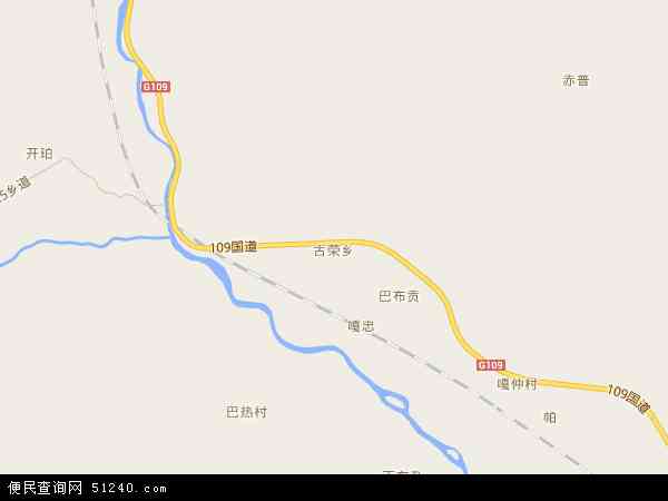 古荣乡地图 - 古荣乡电子地图 - 古荣乡高清地图 - 2024年古荣乡地图