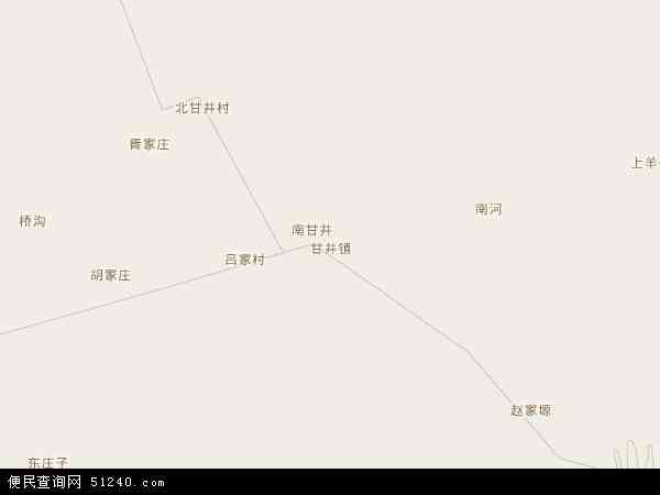 甘井镇地图 - 甘井镇电子地图 - 甘井镇高清地图 - 2024年甘井镇地图