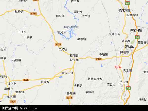 桂阳县地图 - 桂阳县电子地图 - 桂阳县高清地图 - 2024年桂阳县地图