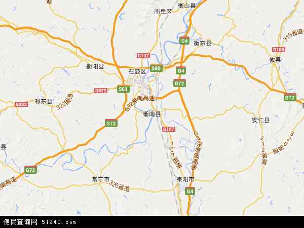 衡南县地图 - 衡南县电子地图 - 衡南县高清地图 - 2024年衡南县地图