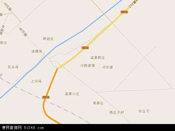 河西堡镇地图 - 河西堡镇电子地图 - 河西堡镇高清地图 - 2024年河西堡镇地图