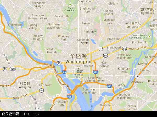华盛顿地图 - 华盛顿电子地图 - 华盛顿高清地图 - 2024年华盛顿地图