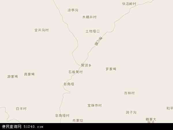 聚贤乡地图 - 聚贤乡电子地图 - 聚贤乡高清地图 - 2024年聚贤乡地图