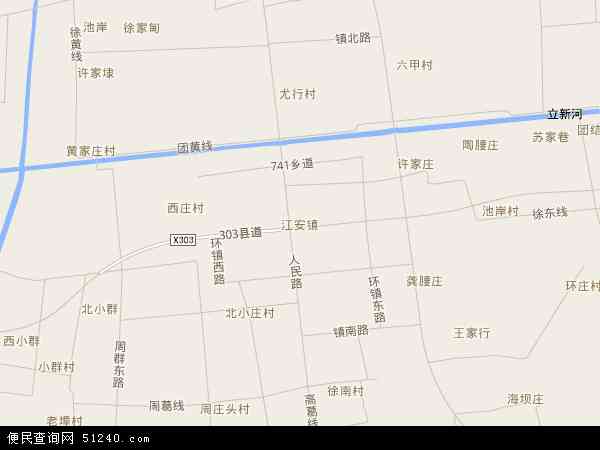 江安镇地图 - 江安镇电子地图 - 江安镇高清地图 - 2024年江安镇地图