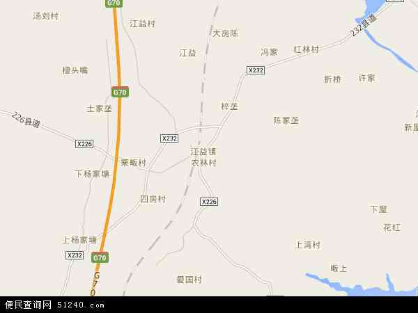 江益镇地图 - 江益镇电子地图 - 江益镇高清地图 - 2024年江益镇地图
