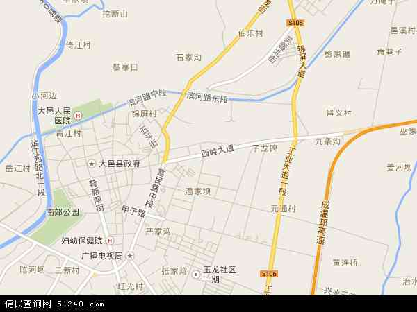 晋原镇地图 - 晋原镇电子地图 - 晋原镇高清地图 - 2024年晋原镇地图