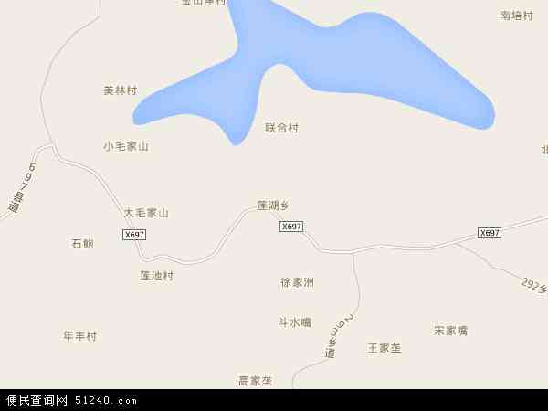 莲湖乡地图 - 莲湖乡电子地图 - 莲湖乡高清地图 - 2024年莲湖乡地图