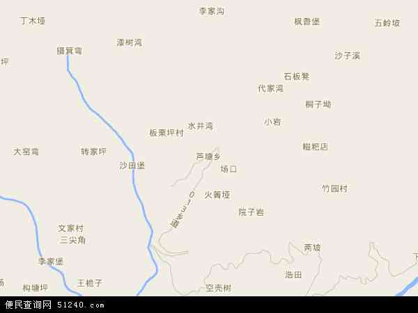 芦塘乡地图 - 芦塘乡电子地图 - 芦塘乡高清地图 - 2024年芦塘乡地图
