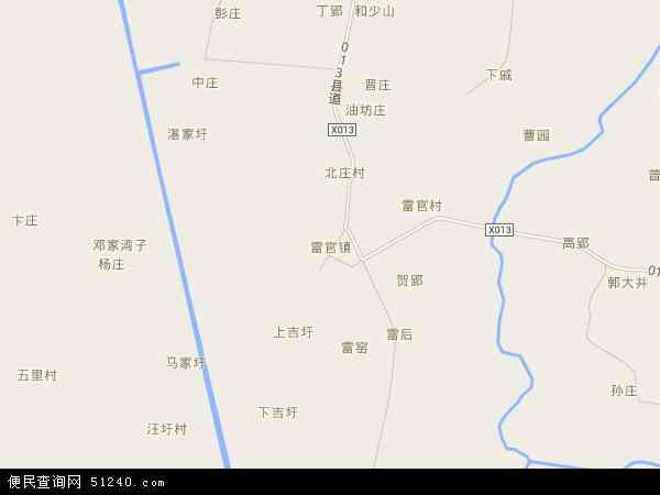 雷官镇地图 - 雷官镇电子地图 - 雷官镇高清地图 - 2024年雷官镇地图