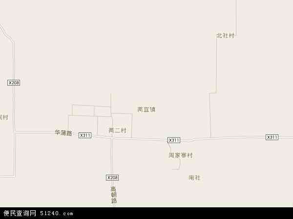 两宜镇地图 - 两宜镇电子地图 - 两宜镇高清地图 - 2024年两宜镇地图