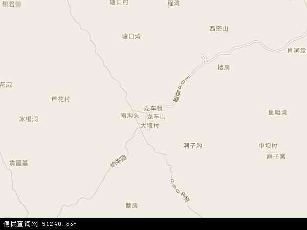 龙车镇地图 - 龙车镇电子地图 - 龙车镇高清地图 - 2024年龙车镇地图