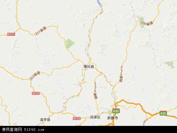 隆化县地图 - 隆化县电子地图 - 隆化县高清地图 - 2024年隆化县地图