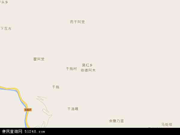 莫红乡地图 - 莫红乡电子地图 - 莫红乡高清地图 - 2024年莫红乡地图