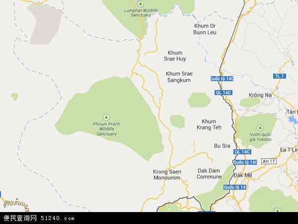蒙多基里地图 - 蒙多基里电子地图 - 蒙多基里高清地图 - 2024年蒙多基里地图