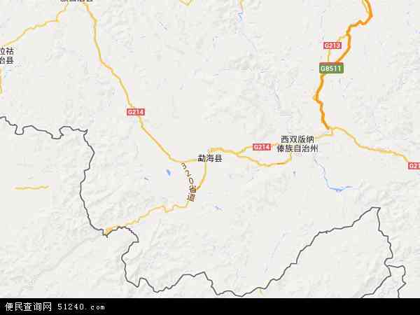 勐海县地图 - 勐海县电子地图 - 勐海县高清地图 - 2024年勐海县地图