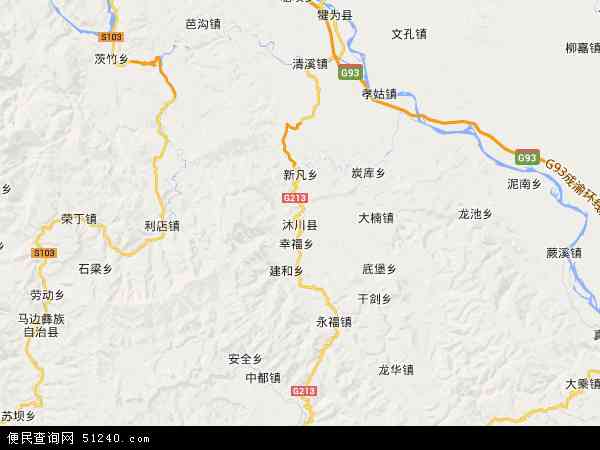 沐川县地图 - 沐川县电子地图 - 沐川县高清地图 - 2024年沐川县地图