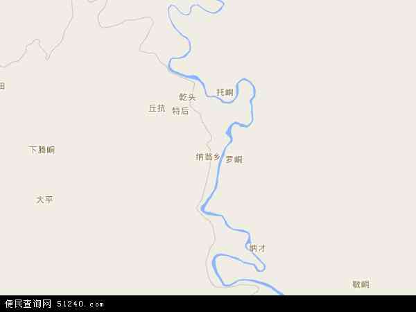 纳翁乡地图 - 纳翁乡电子地图 - 纳翁乡高清地图 - 2024年纳翁乡地图