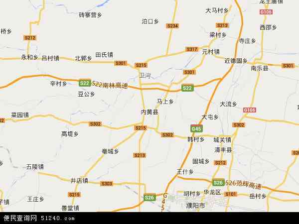内黄县地图 - 内黄县电子地图 - 内黄县高清地图 - 2024年内黄县地图
