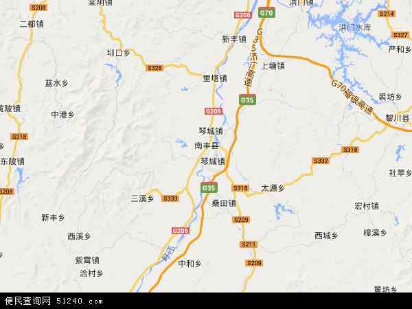 南丰县地图 - 南丰县电子地图 - 南丰县高清地图 - 2024年南丰县地图