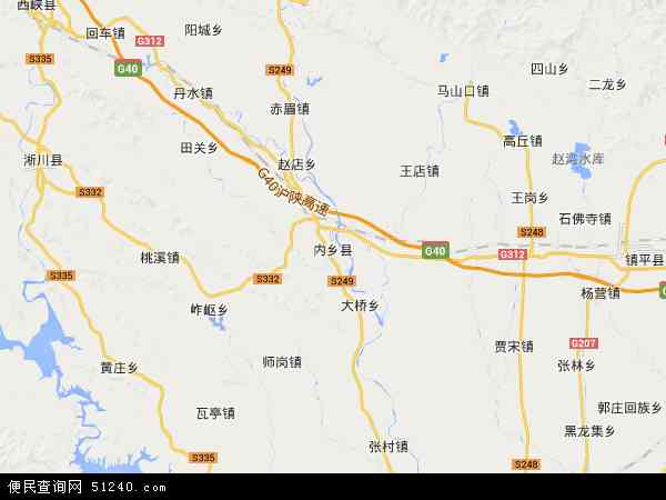 内乡县地图 - 内乡县电子地图 - 内乡县高清地图 - 2024年内乡县地图