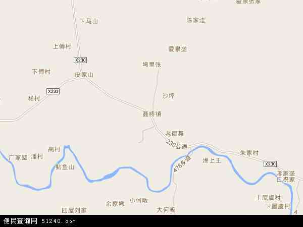 聂桥镇地图 - 聂桥镇电子地图 - 聂桥镇高清地图 - 2024年聂桥镇地图