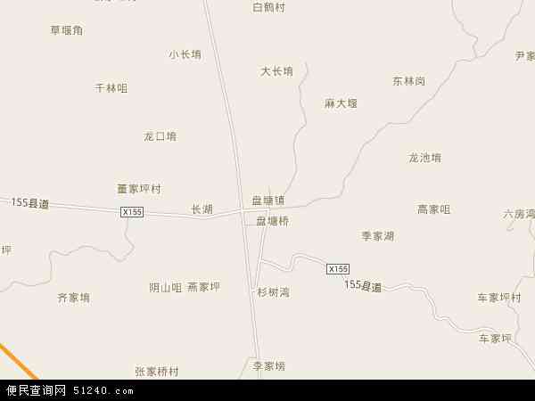 盘塘镇地图 - 盘塘镇电子地图 - 盘塘镇高清地图 - 2024年盘塘镇地图