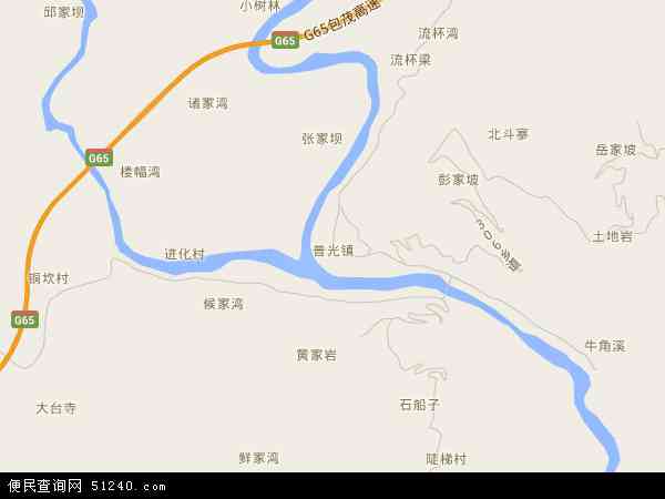 普光镇地图 - 普光镇电子地图 - 普光镇高清地图 - 2024年普光镇地图