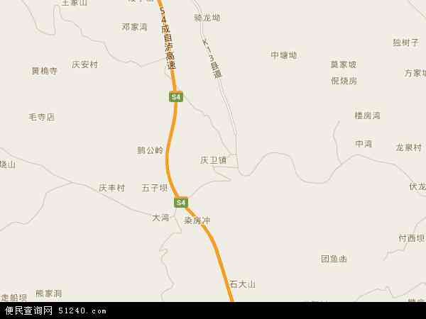 庆卫镇地图 - 庆卫镇电子地图 - 庆卫镇高清地图 - 2024年庆卫镇地图
