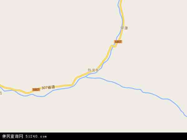 热龙乡地图 - 热龙乡电子地图 - 热龙乡高清地图 - 2024年热龙乡地图