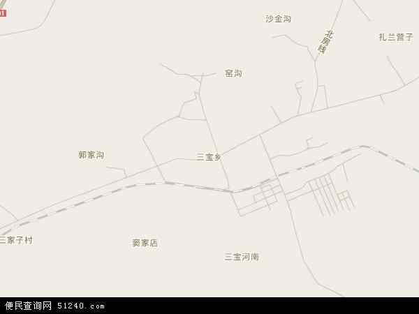 三宝乡地图 - 三宝乡电子地图 - 三宝乡高清地图 - 2024年三宝乡地图