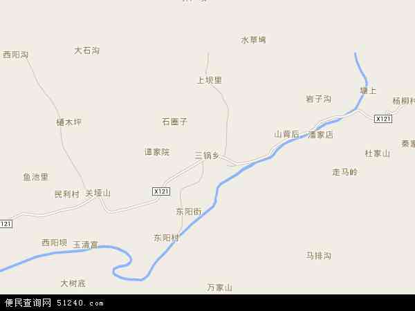 三锅乡地图 - 三锅乡电子地图 - 三锅乡高清地图 - 2024年三锅乡地图