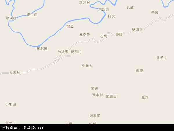 少普乡地图 - 少普乡电子地图 - 少普乡高清地图 - 2024年少普乡地图