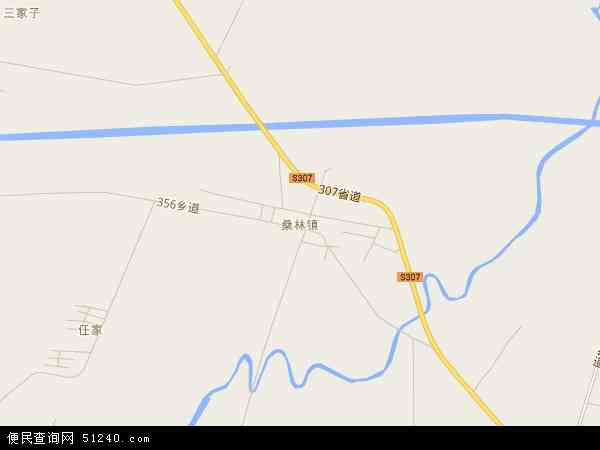 桑林镇地图 - 桑林镇电子地图 - 桑林镇高清地图 - 2024年桑林镇地图