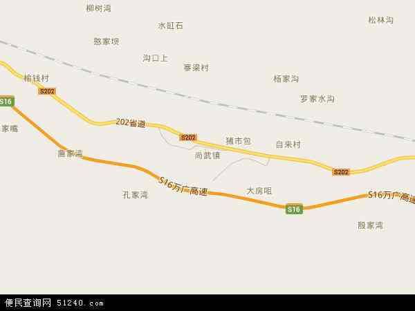 尚武镇地图 - 尚武镇电子地图 - 尚武镇高清地图 - 2024年尚武镇地图