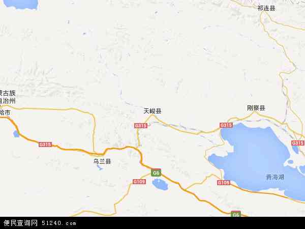 天峻县地图 - 天峻县电子地图 - 天峻县高清地图 - 2024年天峻县地图