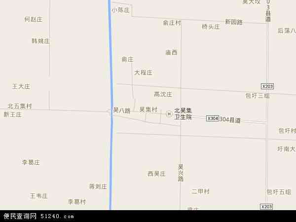 吴集镇地图 - 吴集镇电子地图 - 吴集镇高清地图 - 2024年吴集镇地图