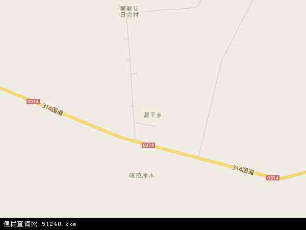 渭干乡地图 - 渭干乡电子地图 - 渭干乡高清地图 - 2024年渭干乡地图
