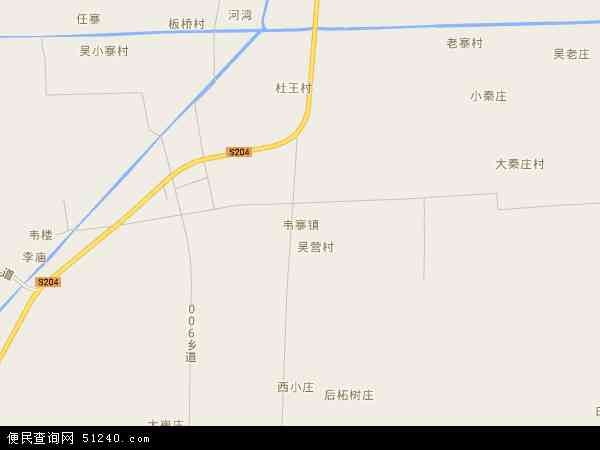 韦寨镇地图 - 韦寨镇电子地图 - 韦寨镇高清地图 - 2024年韦寨镇地图