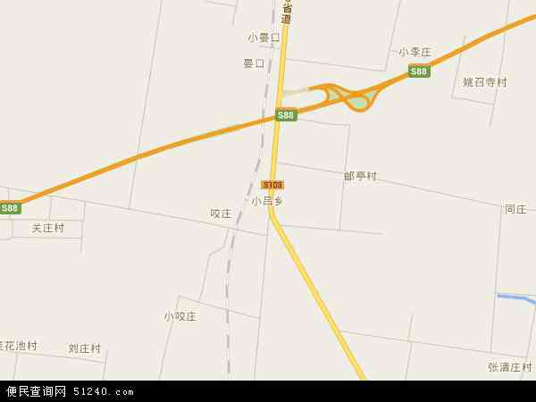 小吕乡地图 - 小吕乡电子地图 - 小吕乡高清地图 - 2024年小吕乡地图